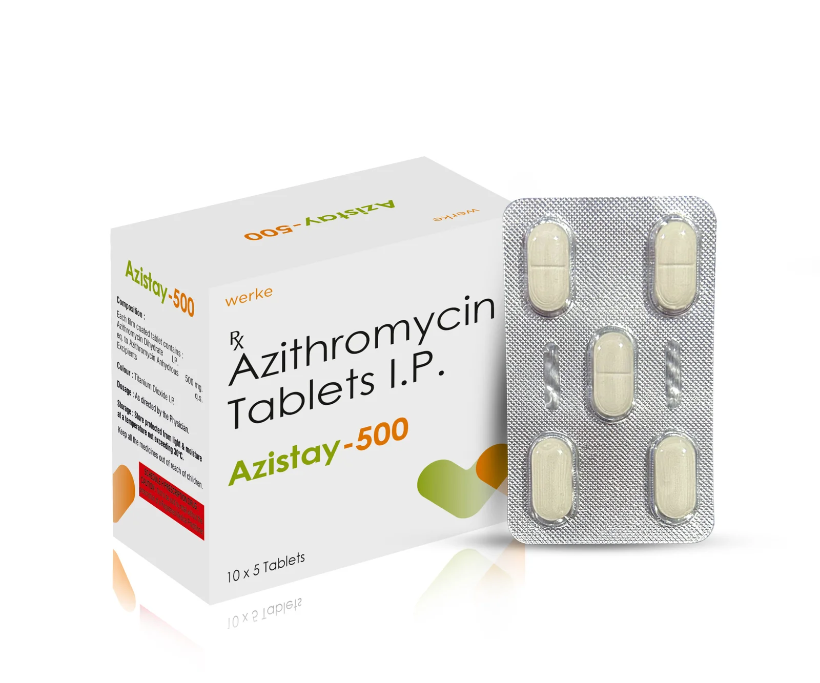 AZISTAY-500-scaled Azitromycine 500mg 30 tabletten - Image 1