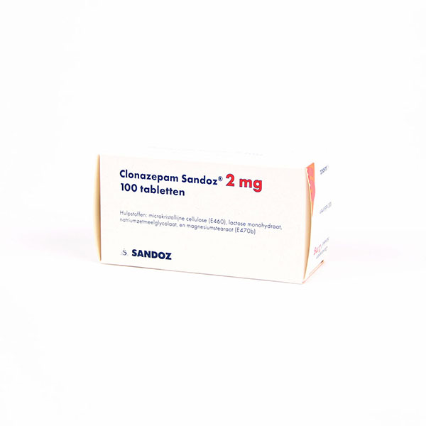 Clonazepam 2mg – 100 Tabletten Kopen Zonder Recept 1 Clonazepam sandoz 2mg kopen