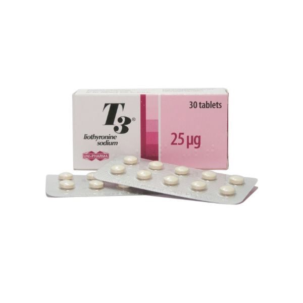 T3 Uni Pharma 25mcg – 30 Tabletten Kopen Zonder Recept 1 t3 25mcg uni pharma kopen